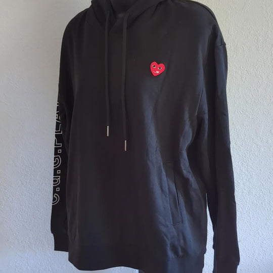 Comme des Garcons play love is free hoodie - Medium