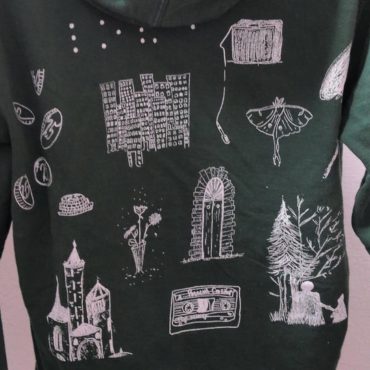 Regina Spektor Regi 11:11 Doodle Pullover Hoodie - Small