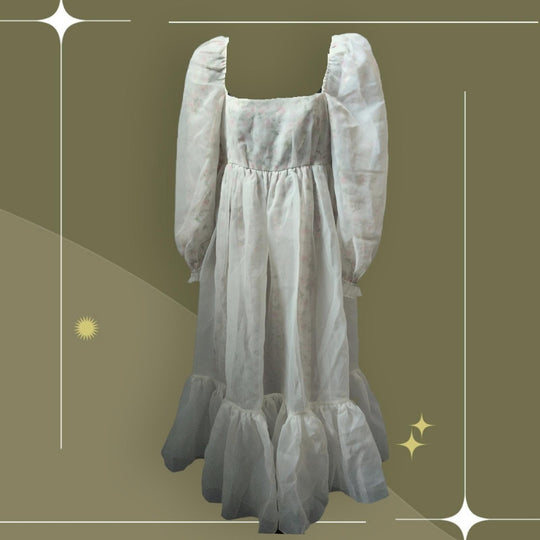 Selkie The Dollhouse Dress In Color Heritage Rose - Small