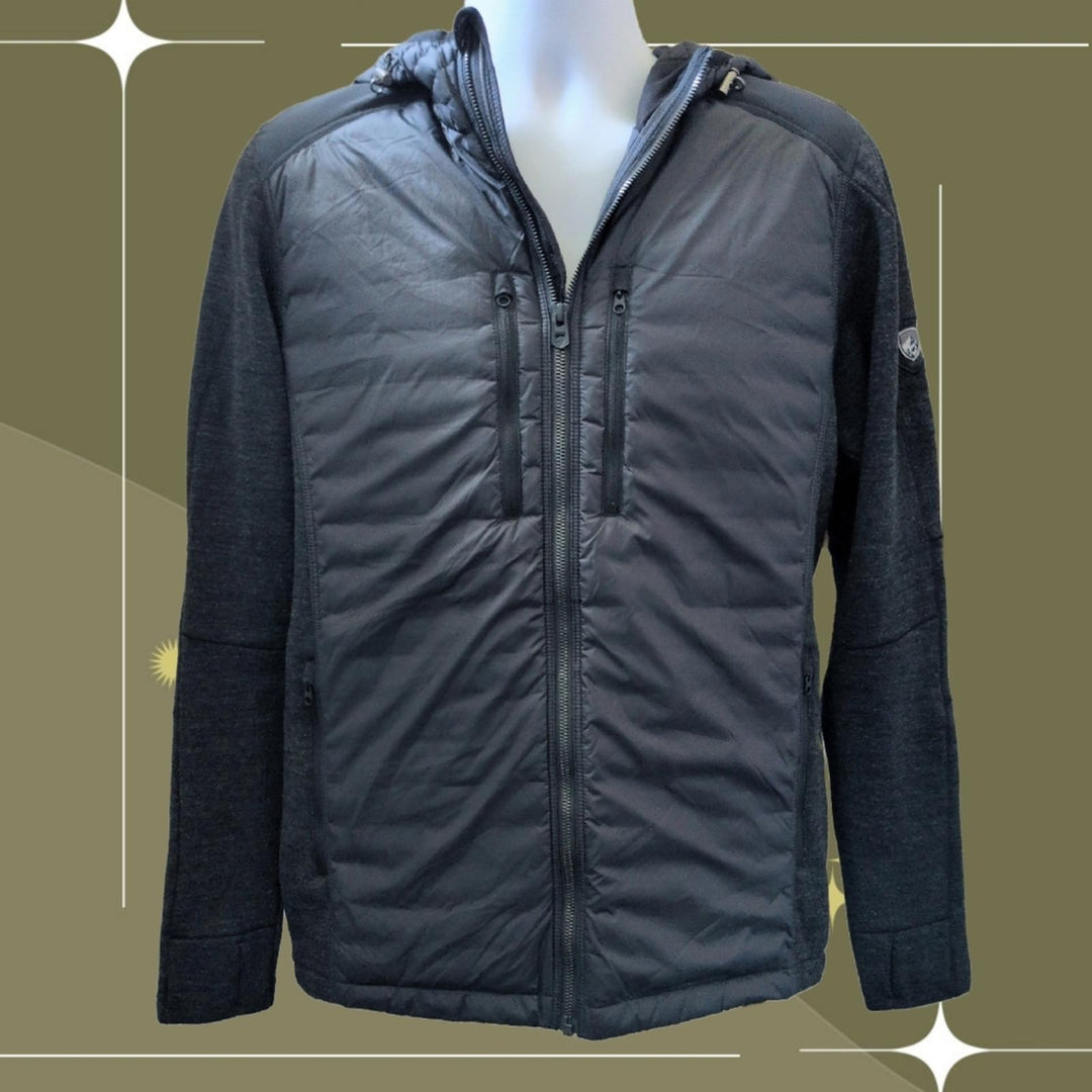 Kuhl Hybrid Sweater Jacket In Pavement - Medium