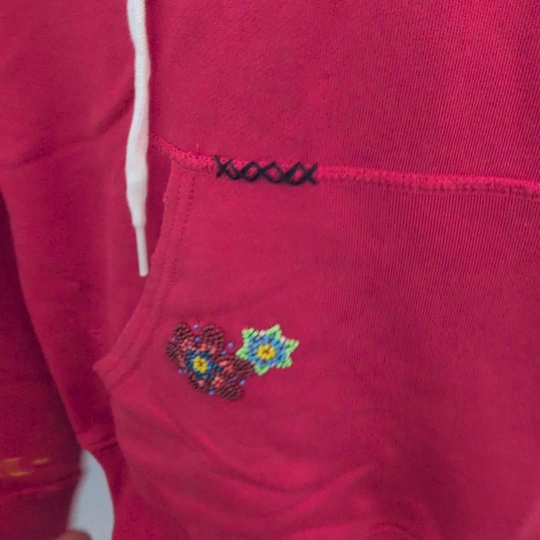 Patchwork Oversize French Terry Hoodie By Polo Ralph Lauren - Small