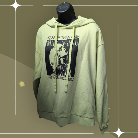 Billie Eilish Happier Than Ever 2022 World Tour Hoodie
