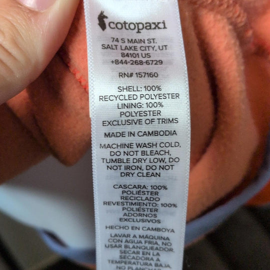 Amado Cotopaxi Fleece Half Zip - Medium
