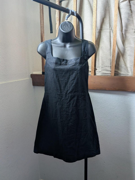 Abercrombie Linen Blend Wide Strap Mini dress - Medium