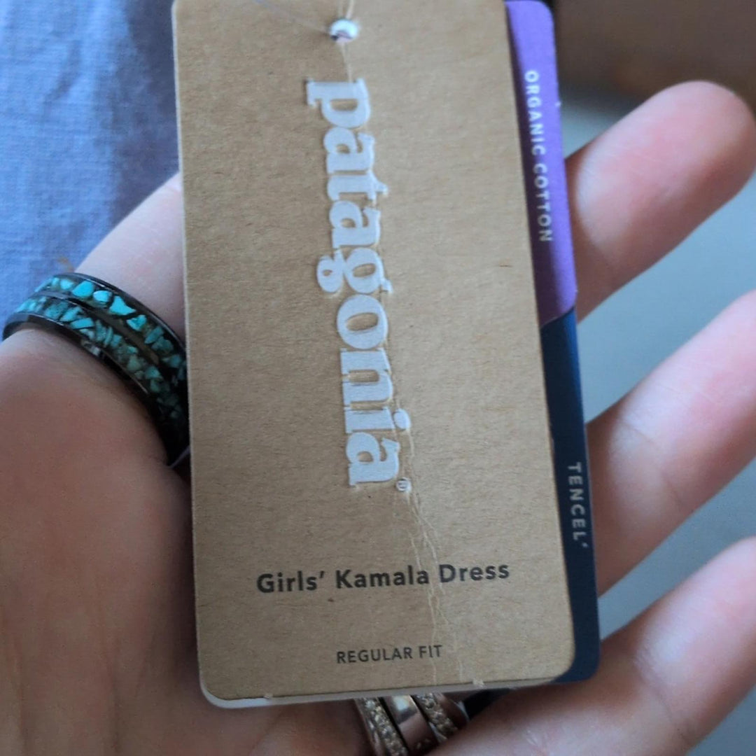 Girls Organic Cotton Kamala Dress - Extra Large