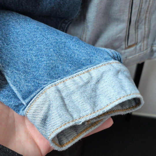 Levi's Inside Out Two Toned Jean Jacket - Medium