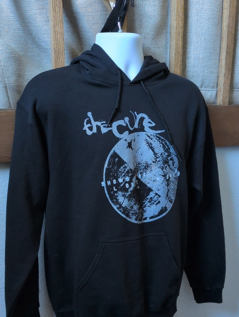 Black The Cure Songs of A Lost World 2023 Band Tour Logo hoodie - M