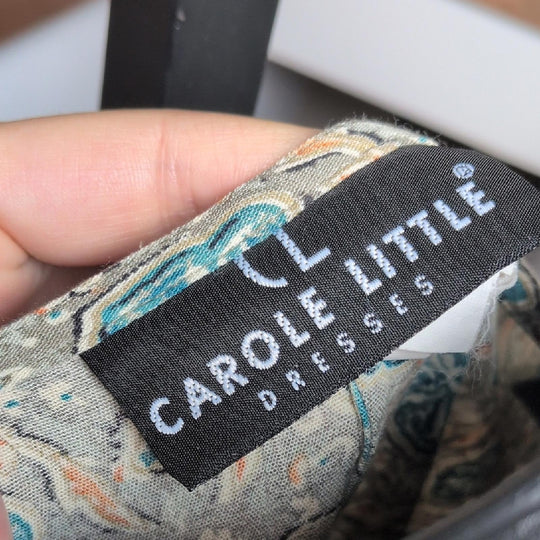 Carole Little 90s Vintage Boho Maxi Dress