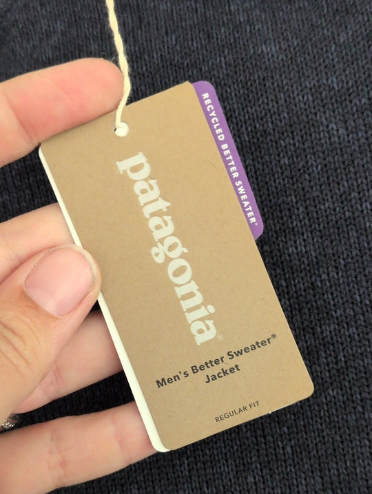 Patagonia Better Sweater Jacket In New Navy - Medium