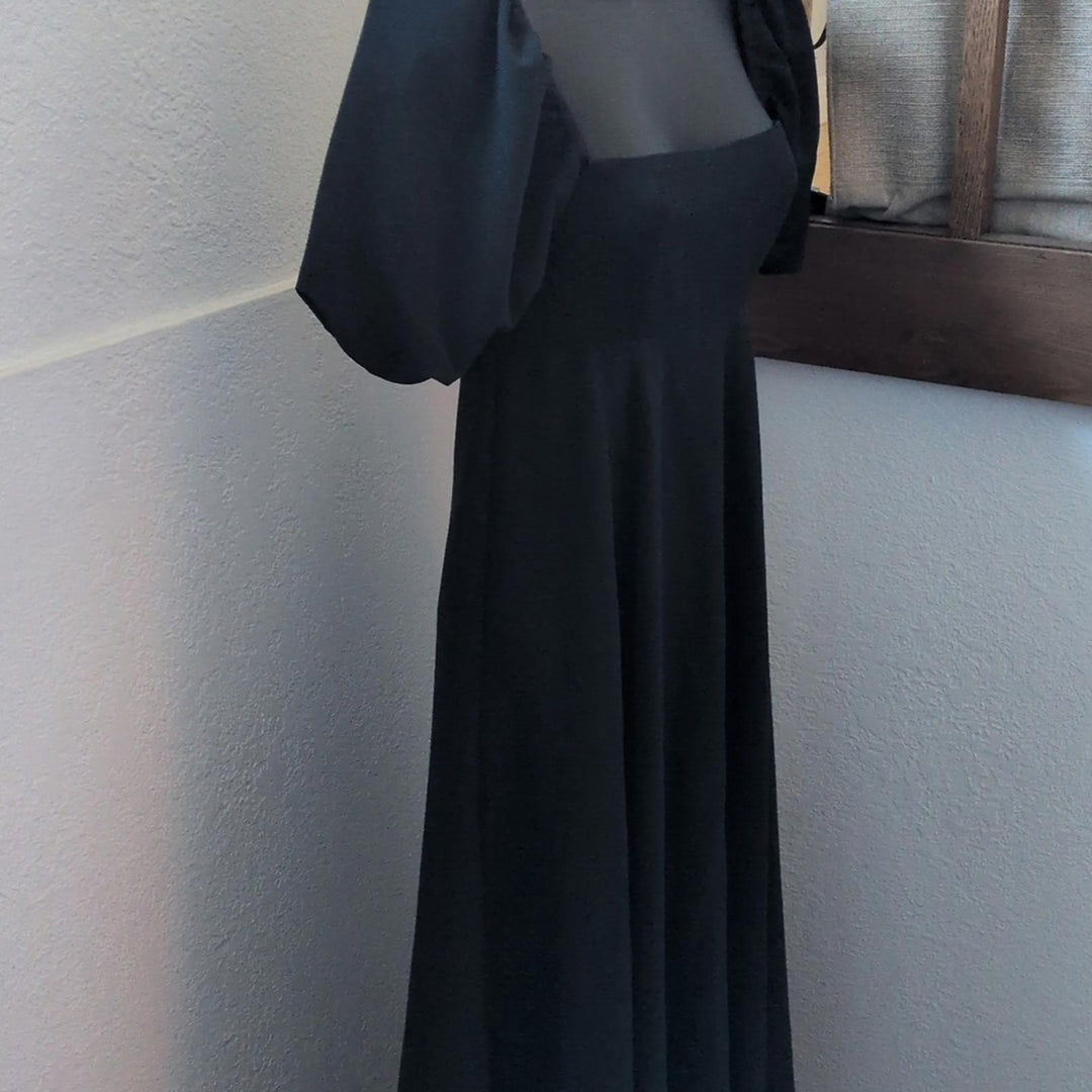 Hill House Home Black Matilda Nap Dress - XXS