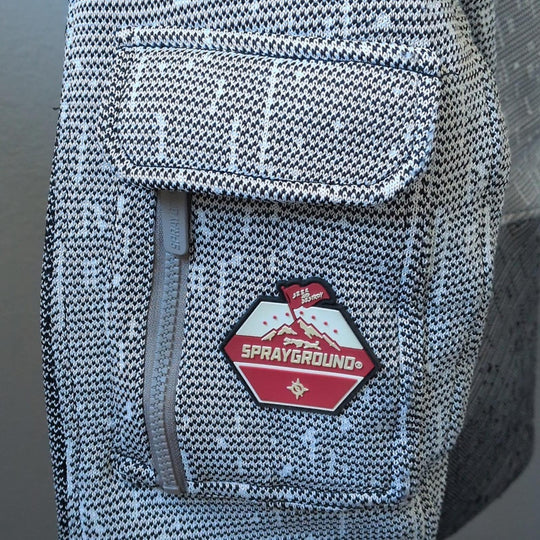 JAPAN STRIPE KNIT CHOPPER JACKET by sprayground- Medium