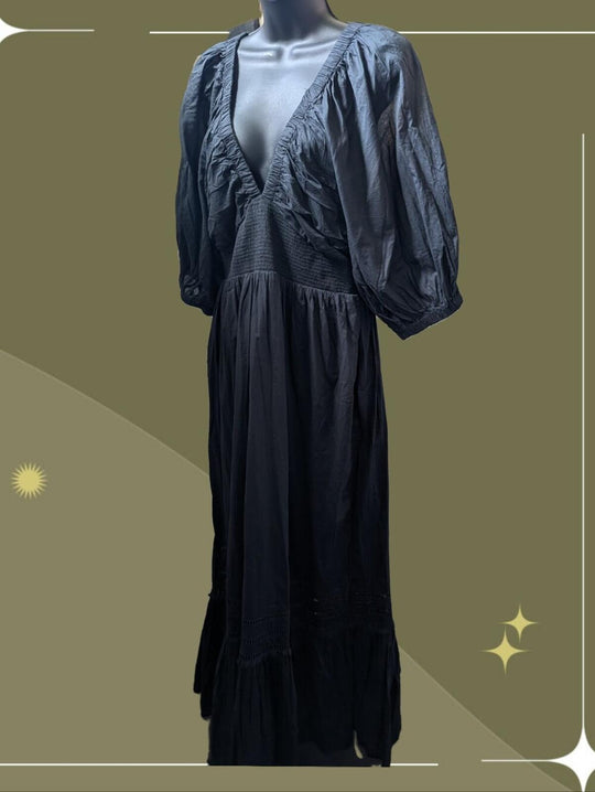 Black Isla Maxi Dress By The Normal Brand - Medium
