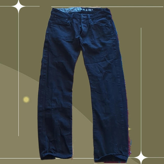 Men's Black Denham Upgrade Skinny Jeans