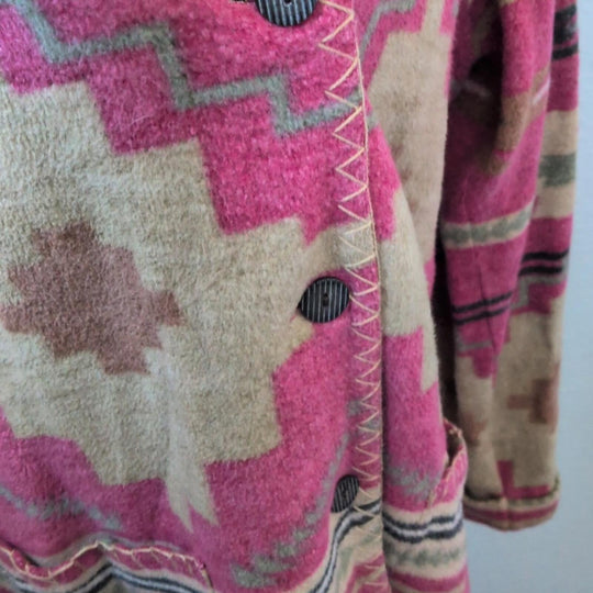 Vintage Gallup Cotton Southwest Jacket - Large