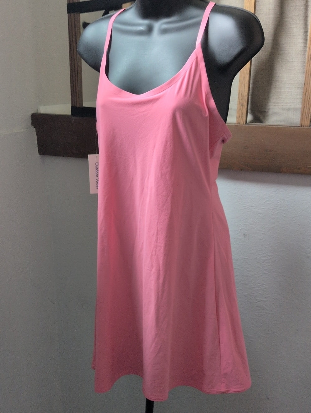 Outdoor Voices The Exercise Dress In Pink  -  Medium