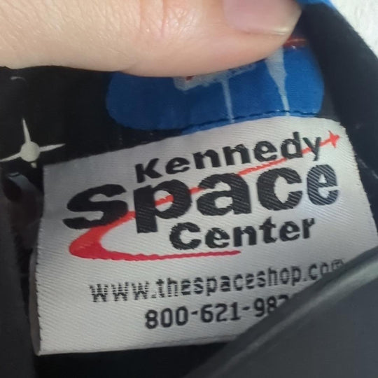 Vintage men's NASA Kennedy space center button down shirt sleeve - Medium