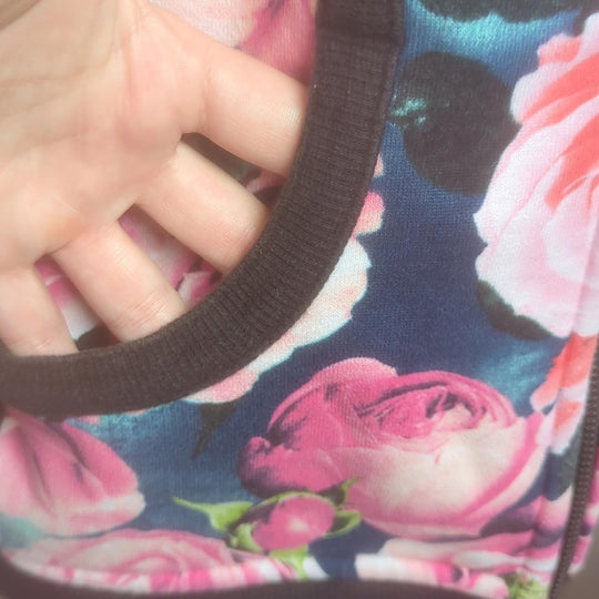 Luluemon Hold Your Om Floral Scuba Jacket Size 8