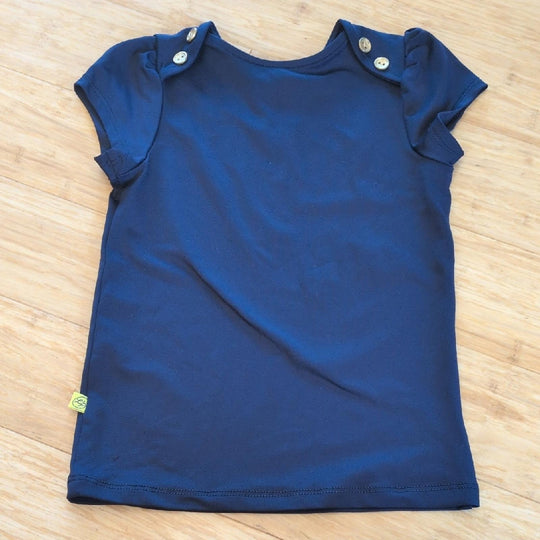L'oeuf Poche Tennis Shirt - Girls XS (4-5)