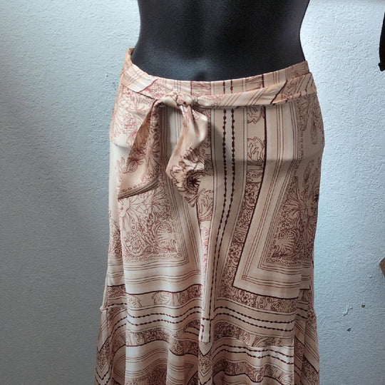 Free People Hampton Wrap Skirt In Tan