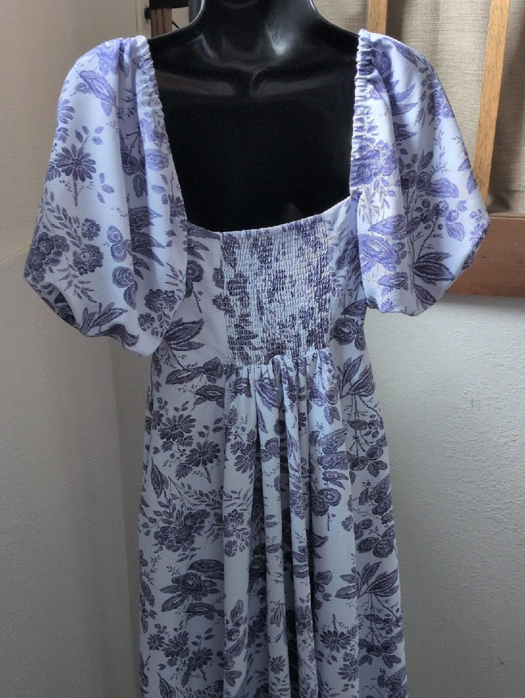 Hill House Home Matilda Dress in Lilac Tonal Floral - XS