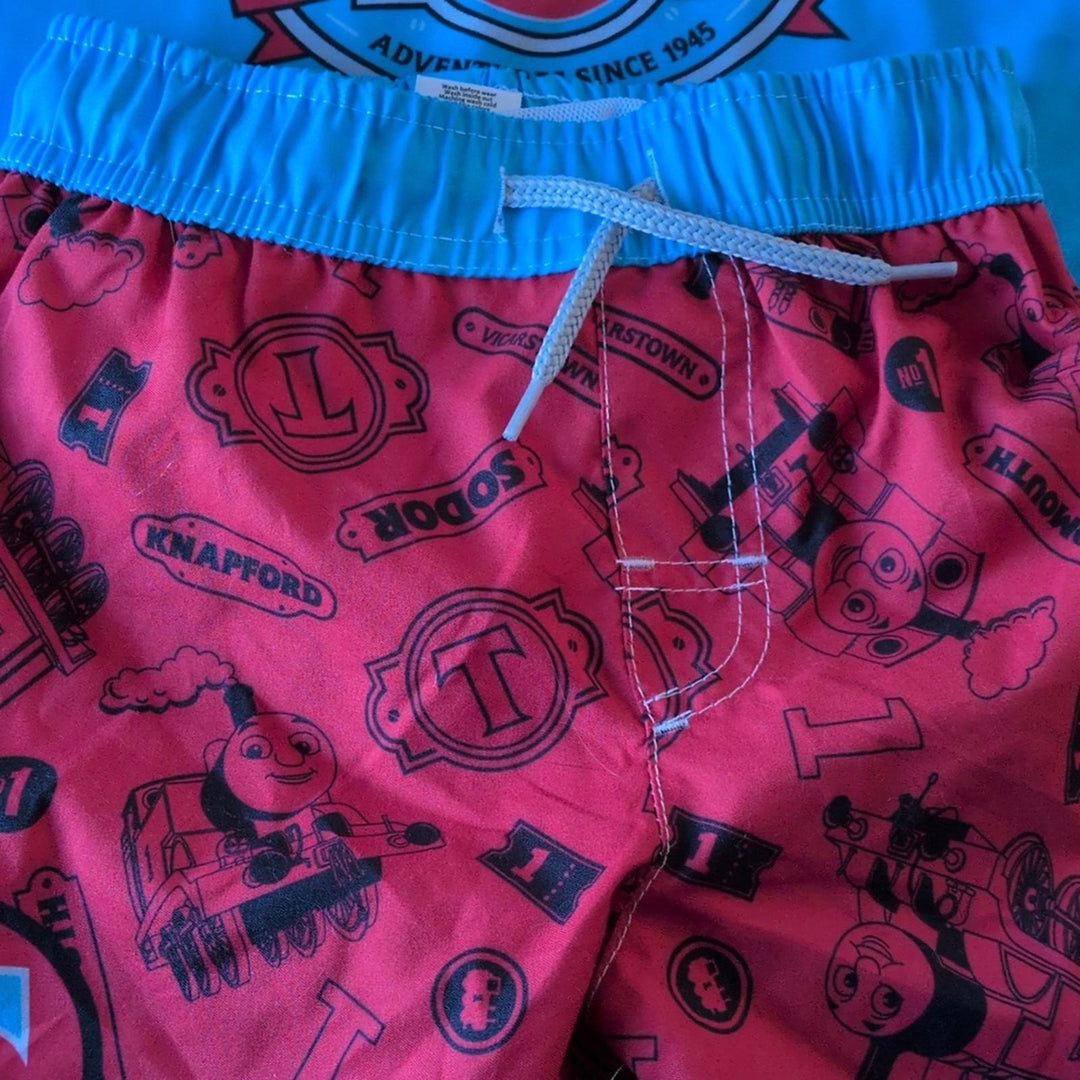 Thomas And Friends Swim Trunk Set. - 4T