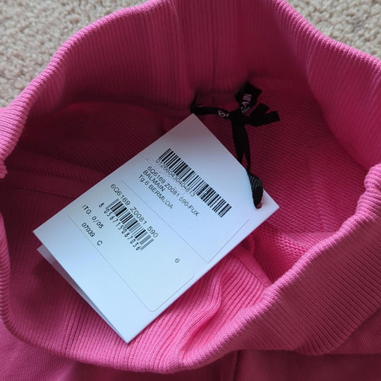 Balmain pink cotton shorts - Girls 6