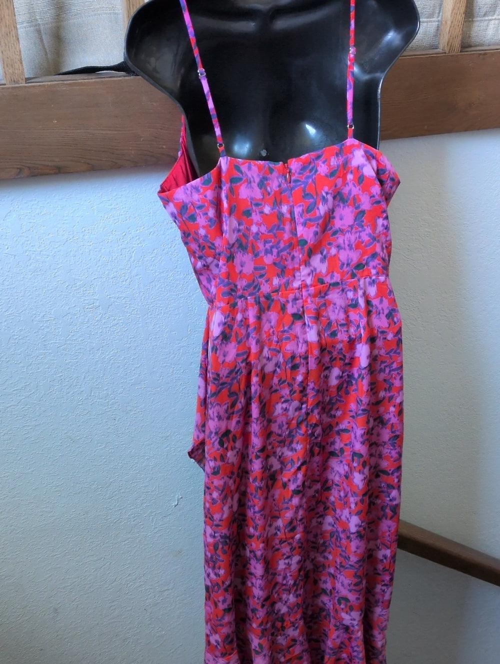 Chelsea 28 Nordstroms Faux Wrap Floral Midi Dress Size M