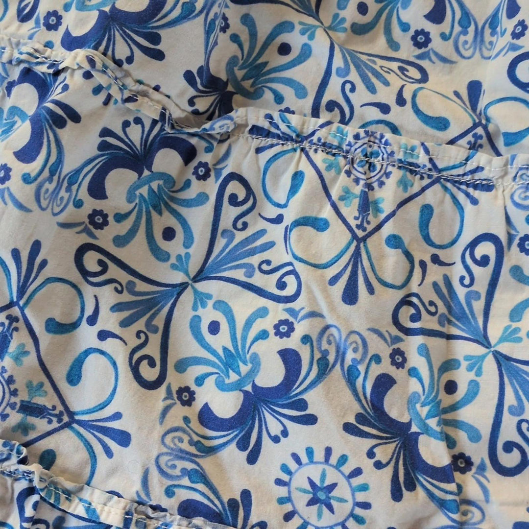 Hill House Home Girls Mosaic Tile Mini Ellie Midi Dress - 7/8