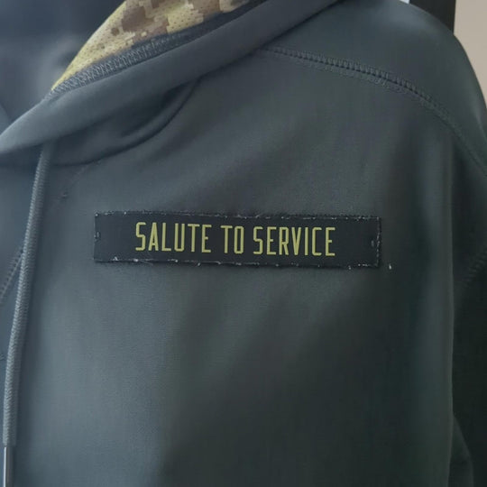 Green Bay Packers onfield men's salute to service hoodie