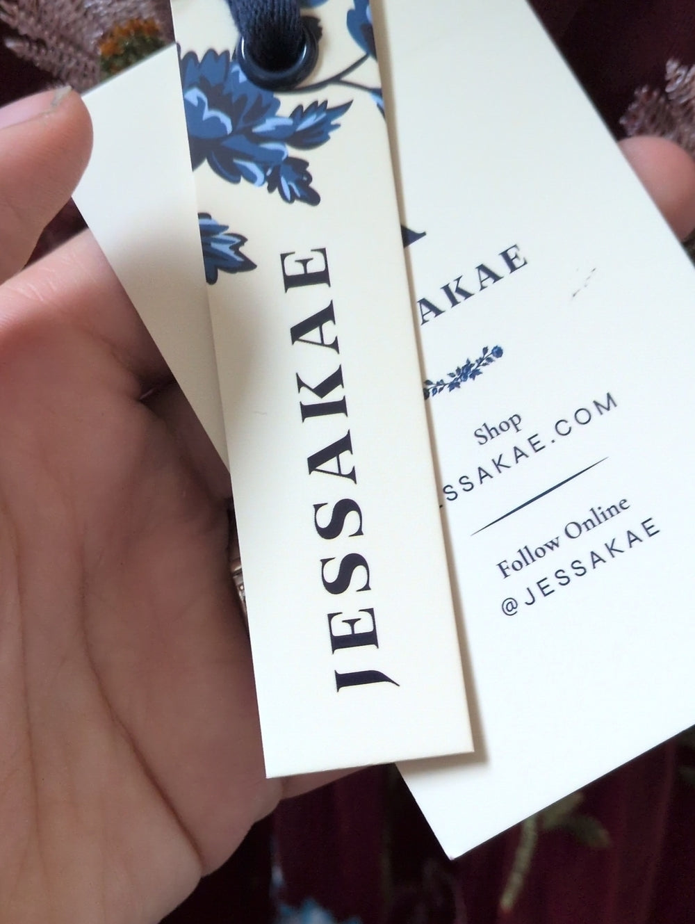 Jessakae Margaret Floral Tie Strap Dress - Small