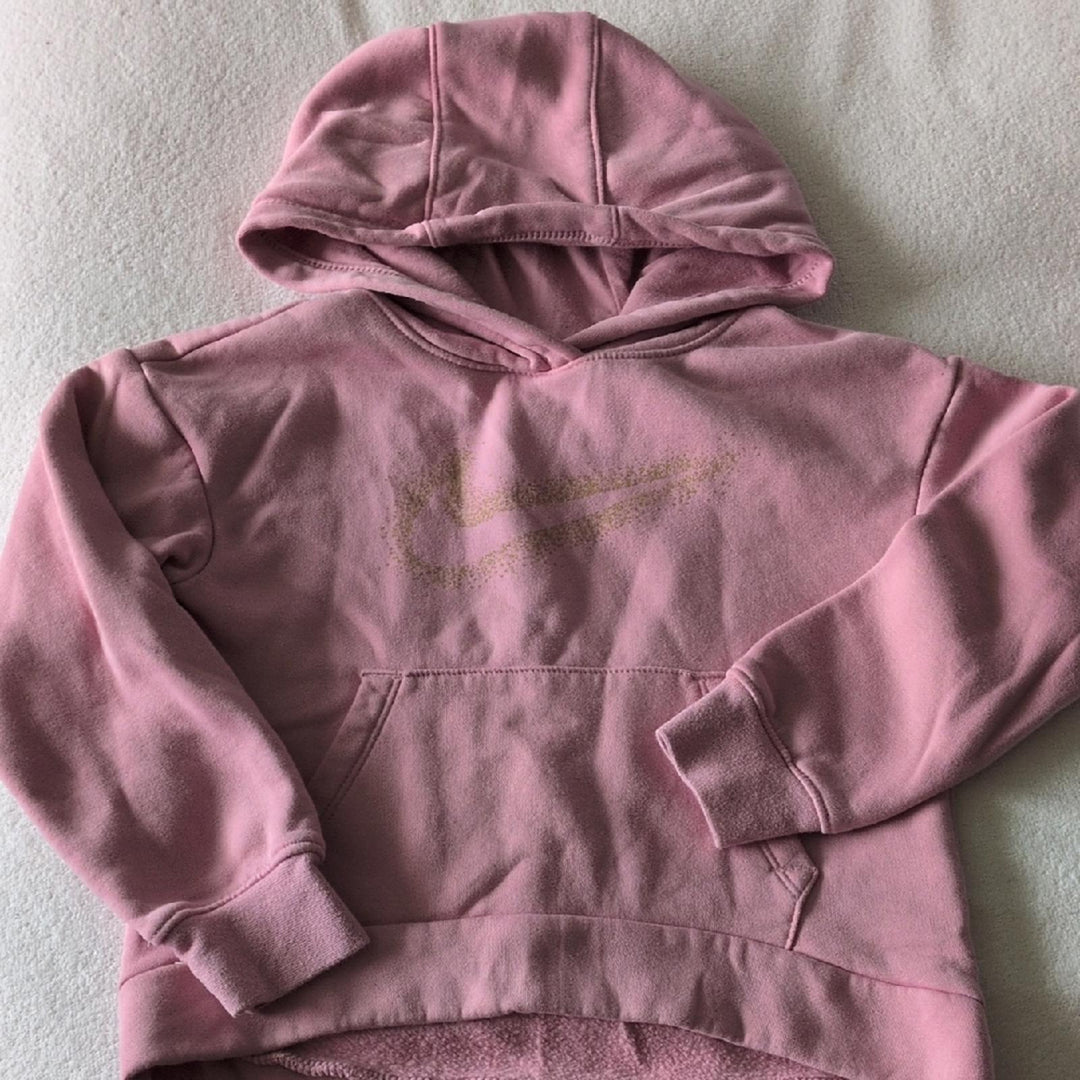 Pink Swoosh Nike Hoodie