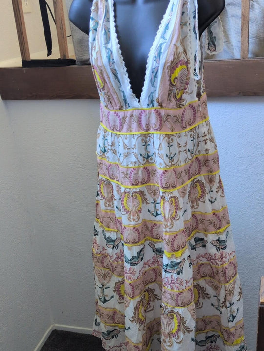 FARM Rio Maritime Magic midi dress - M