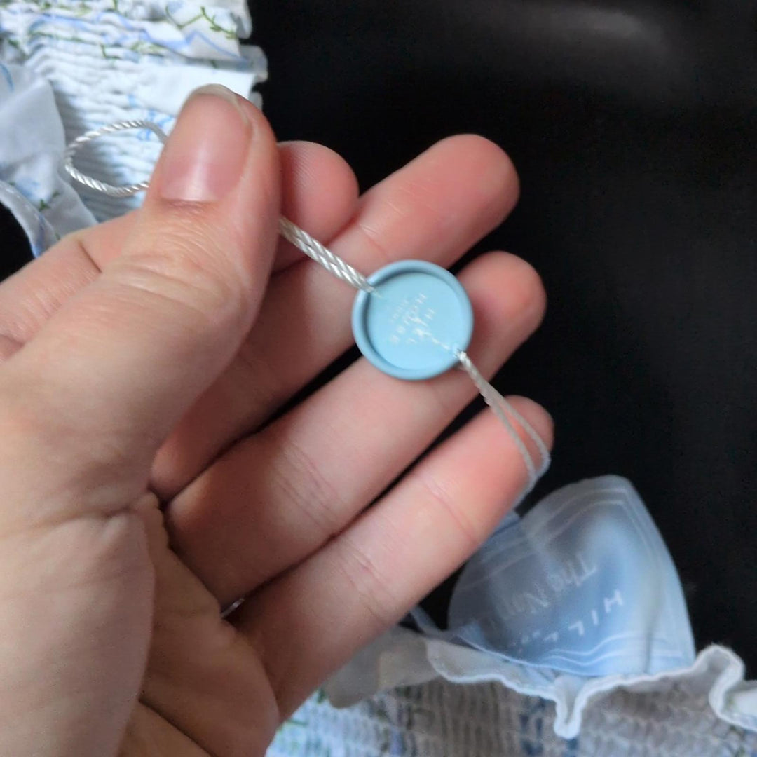 Hill house Home Ellie White Patchwork Floral Midi Dress - Small