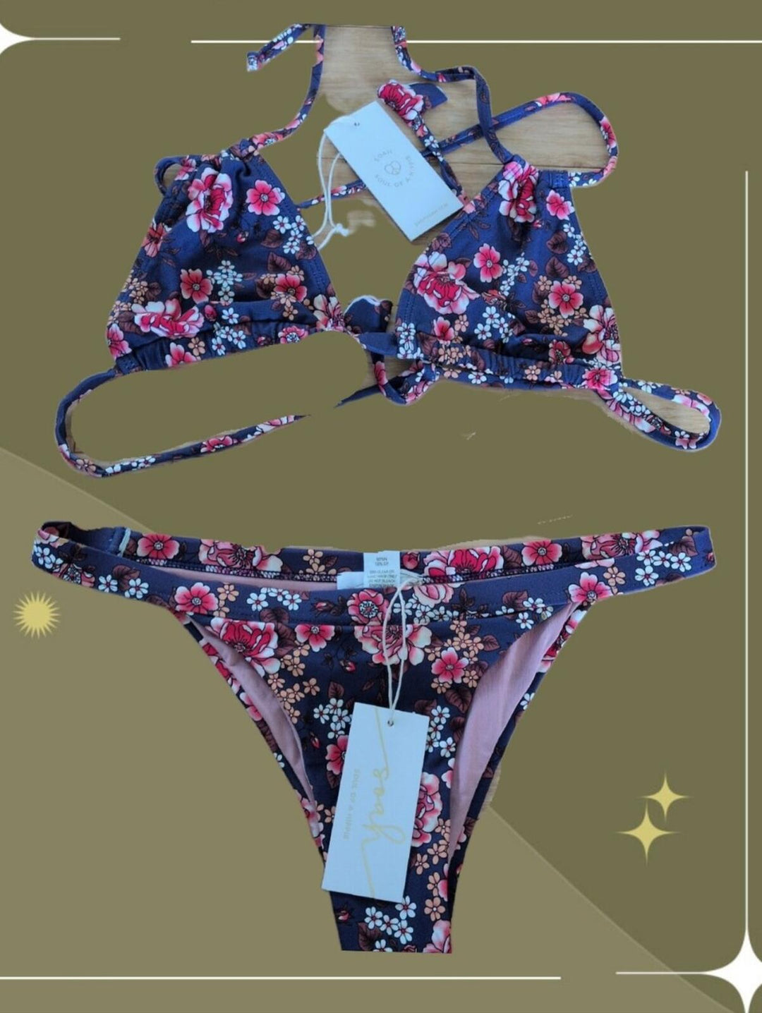Soah Soul Of A Hippie Gypsy Zkye Top And Bottom - Large