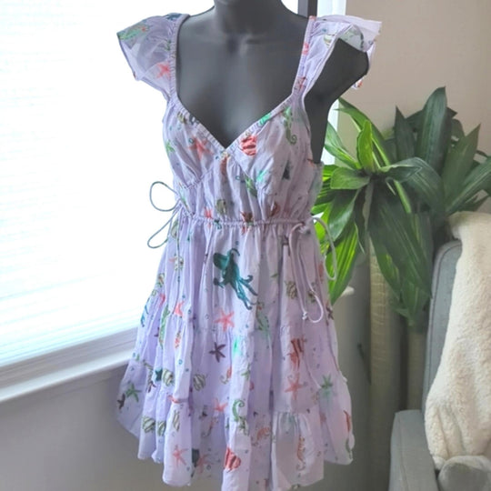 Hill House home Lucia sea creatures mini dress