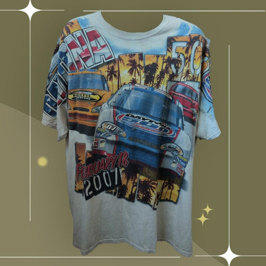 Daytona 500 2007 Racing T Shirt Size 2XL