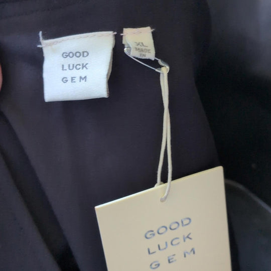 Good Luck Gem Nordstroms Button Overall In Navy - XL