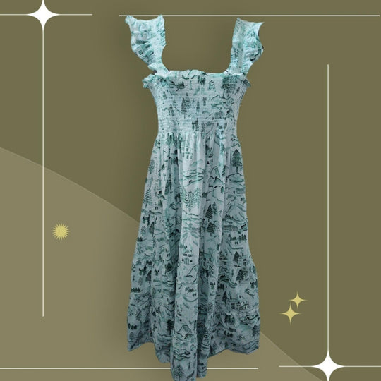 Hill house Home Ellie Nap Dress Size Medium In Winter Tolie