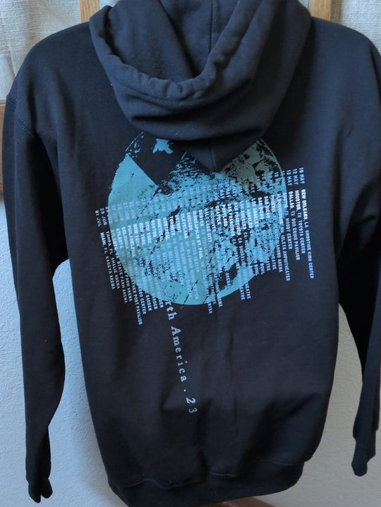 Black The Cure Songs of A Lost World 2023 Band Tour Logo hoodie - M