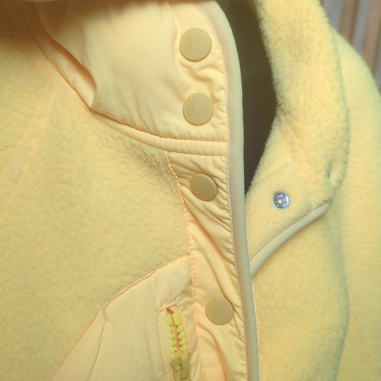 Free People Movement Yellow Hit The Slopes Jacket
