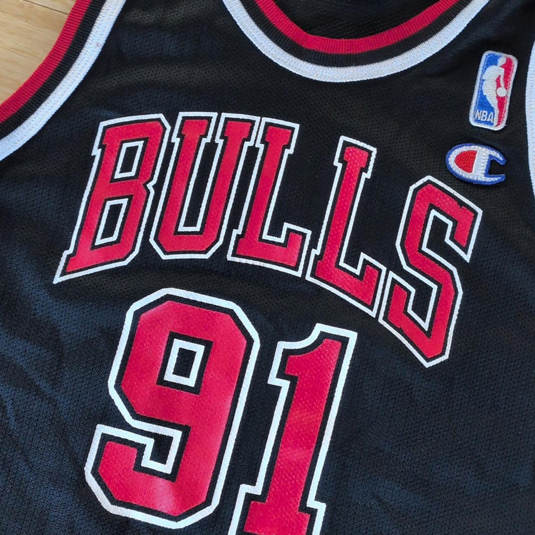Vintage Chicago Bulls Rodman Jersey - Youth L (14-16)