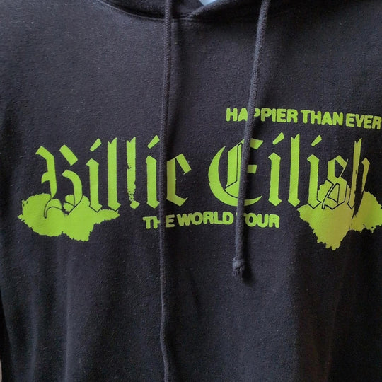 Billie Eilish Happier Than Ever Tour Hoodie - Large