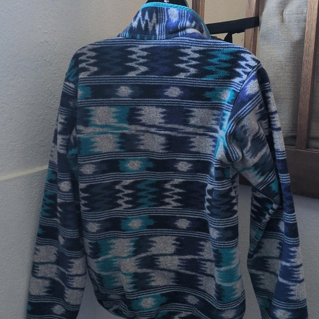 Rare Vintage Patagonia Fleece Synchilla  In Nepali Dhoti  - Small