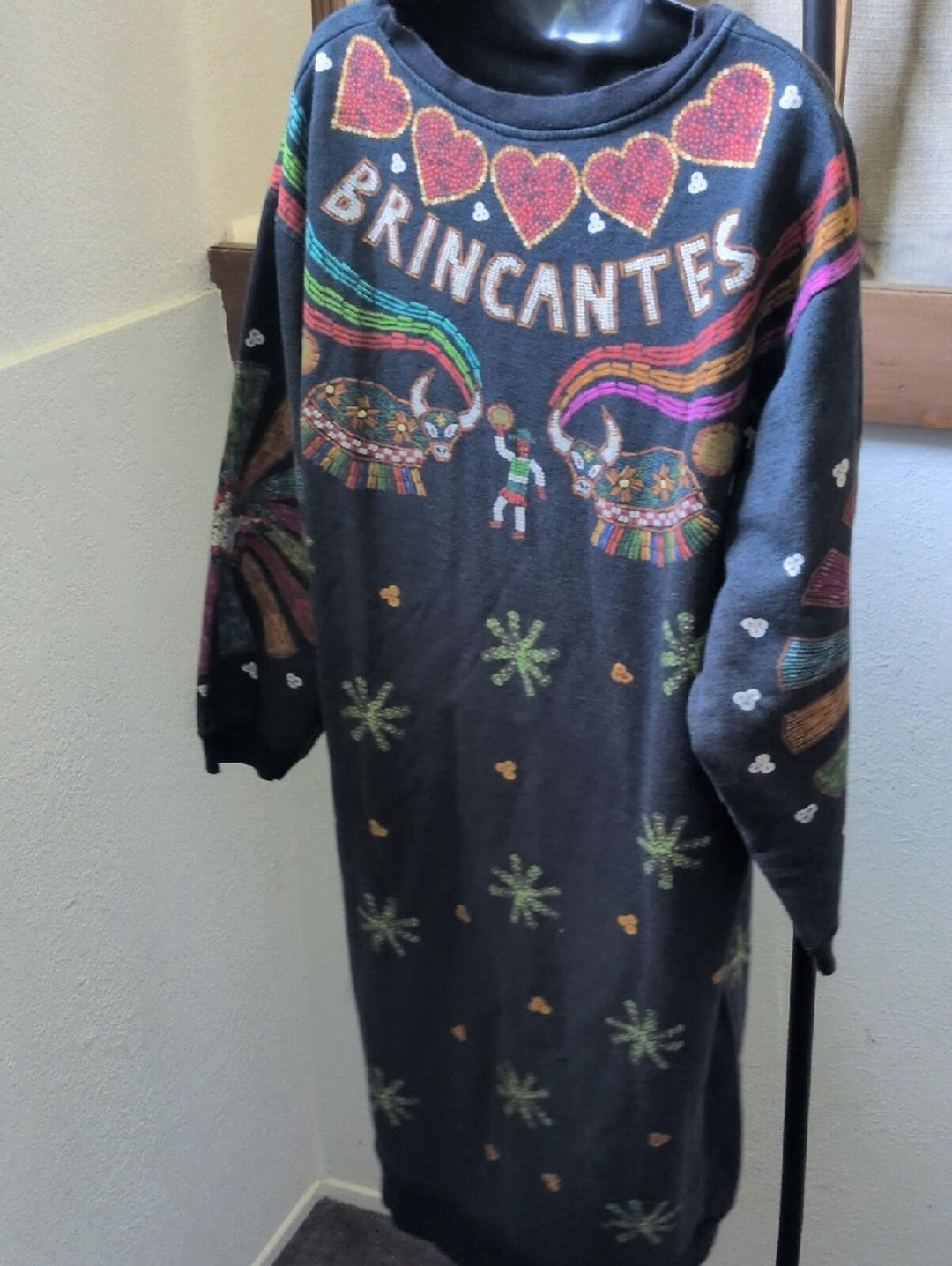 Rare Brazil FARM Bol De Santa Fe sweater Dress - Large