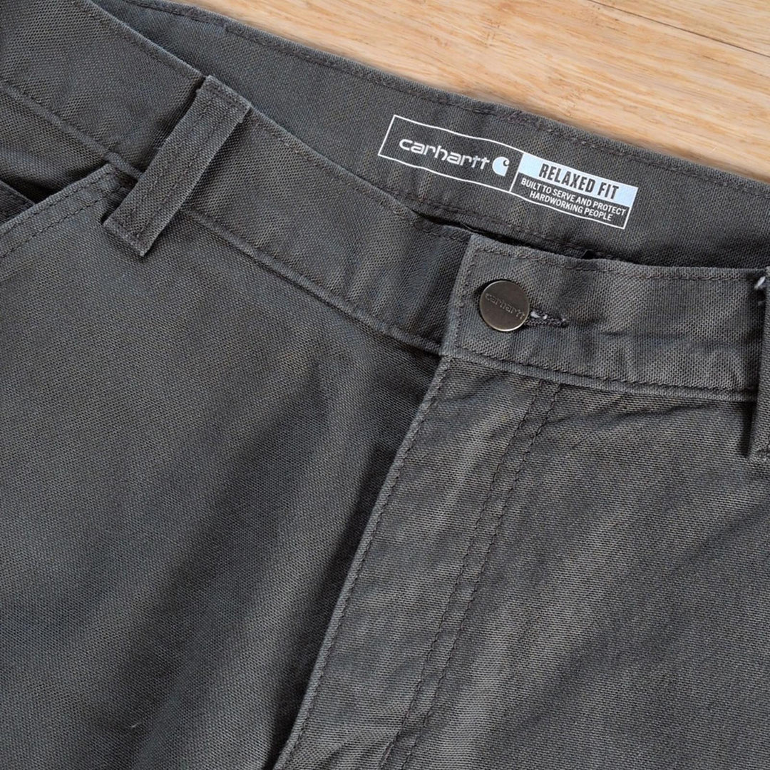 Men's Rugged Flex Relaxed Fit Olive Duck Utility Work Pant Size 32 X 30
