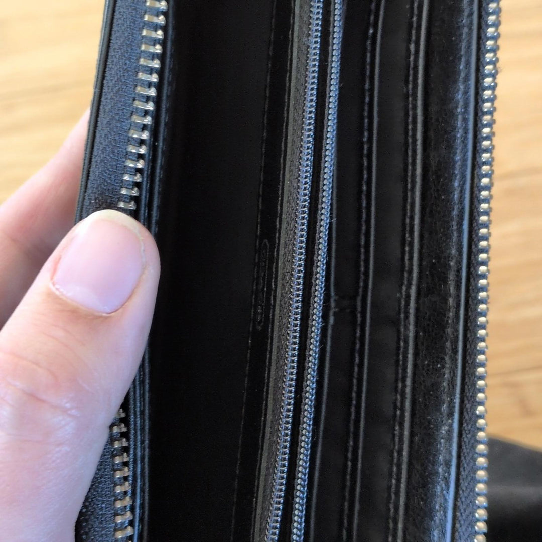 Y2k Coach Zip Around Julia Wallet