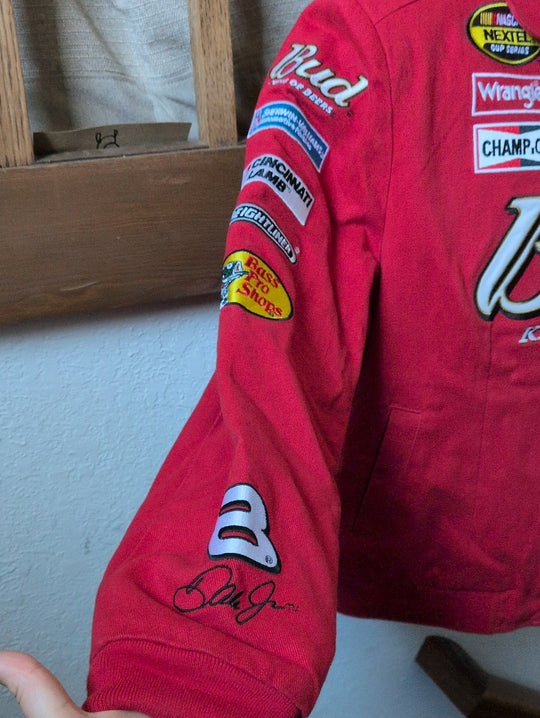 Women's vintage Chase Authentics Dale Earnhardt Jr. Budweiser jacket - Large