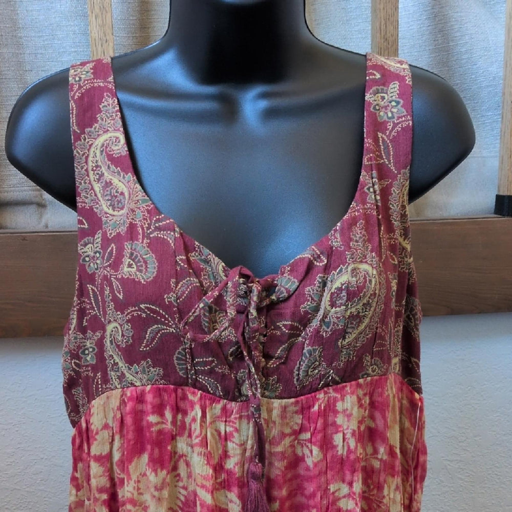 Denim And Supply By Ralph Lauren Paisley Maxi Dress - Medium