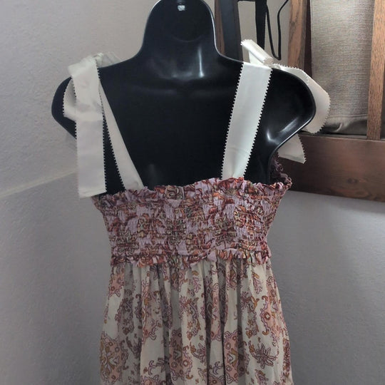 Free People Bluebell Tiered Floral Maxi Dress - Small