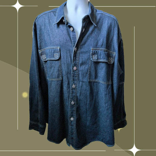 Sample Garment! Levi's Silvertab Men's Button Down Denim Shirt